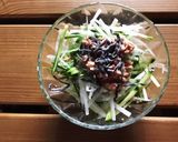 超簡単瞬間レシピ★水菜のサラダ作り方3写真