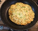 お豆腐deお好み焼き作り方4写真