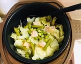 炊飯器で 青豆・いんげん 野菜の煮込み作り方3写真