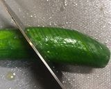 すぐ食べOK♡蛇腹胡瓜の丸ごと一本浅漬け作り方2写真