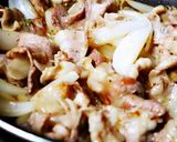 大葉たっぷりと豚肉の醤油炒め作り方4写真