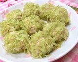キャベツで☆　イタリアン鶏シュウマイ作り方5写真