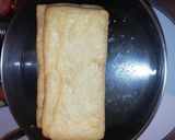 油あげの油抜き(稲荷ずしの仕込み)作り方8写真