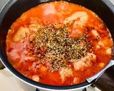 鶏ももとひよこ豆のトマト煮込み作り方5写真