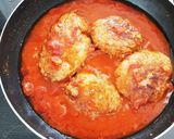 イタリアンのフライパンバーグ作り方4写真