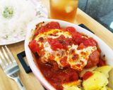 イタリアンのフライパンバーグ作り方5写真