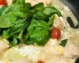 鶏肉とバジル＆プチトマトのチーズ炒め作り方3写真
