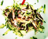 カニカマときゅうりともずく酢の和え物作り方3写真