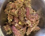 Bun bo xao hanh tay作り方1写真