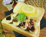 幸せ感じる♡チョコバナナ トースト～♬*作り方7写真