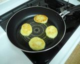 カニ入りジャガイモ餅作り方4写真