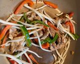 乾麺の冷麦で簡単パッタイ作り方6写真