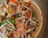 乾麺の冷麦で簡単パッタイ作り方7写真