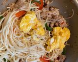 乾麺の冷麦で簡単パッタイ作り方8写真