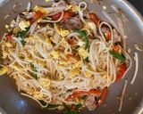 乾麺の冷麦で簡単パッタイ作り方9写真