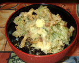 ゴーヤとなっとう食う（納得!?）かきあげ丼作り方6写真