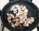 豚肉と小松菜の卵炒め作り方5写真