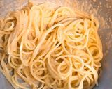 超簡単！コク旨たらこスパ作り方4写真
