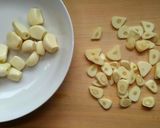 レンジでニンニクチップ作り方1写真