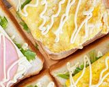 簡単！ボリュームたっぷりサンドイッチ♡作り方5写真