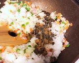 ドライカレーにオムレツDEオムライス?!作り方3写真