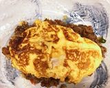ドライカレーにオムレツDEオムライス?!作り方6写真