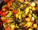 簡単☆夏野菜とナスの揚げ浸しぶっかけ素麺作り方1写真