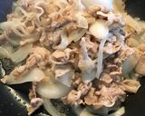 豚こま肉で簡単豚丼作り方4写真