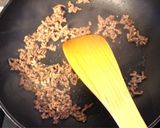 m豆腐とひき肉のあんかけ丼作り方1写真