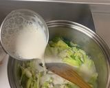 豆乳坦々風スープ作り方4写真