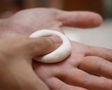 おうち飲茶✣アーモンドだんご作り方5写真