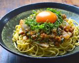 糖質制限！スタミナキムチ納豆まぜそば作り方2写真