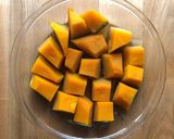 お弁当に♡レンジで簡単♡南瓜の煮物♡作り方3写真