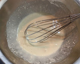 小麦粉と卵のフライパンお好み焼き作り方1写真