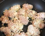 鶏肉のガーリックチーズパン粉焼き作り方3写真