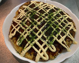 小麦粉と卵のフライパンお好み焼き作り方8写真