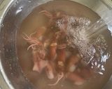 ホタルイカと青菜のカラシ醤油和え作り方4写真