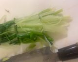 ホタルイカと青菜のカラシ醤油和え作り方9写真