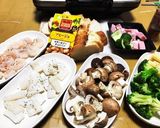 お祝いにホットプレート でアヒージョ♪作り方1写真