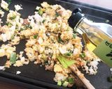 簡単！ホットプレートでキムチ炒飯作り方3写真