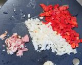 ブロッコリーのワイン・トマトソースパスタ作り方1写真