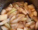 大根と牛バラ肉の煮物作り方3写真