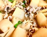 大根と牛バラ肉の煮物作り方4写真