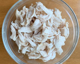 鶏ささみとアボカドのわさび醤油和え作り方4写真