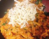 イタ飯❤ケチャップライスinうどんチーズ作り方5写真