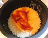 玉ねぎの皮で桃色ご飯✩⡱作り方6写真
