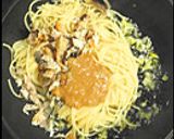 アジの干物のみそパスタ作り方10写真