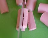 魚肉ソーセージのキムチ炒め作り方1写真