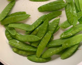 ずぼら　さやえんどうの卵とじ　麺つゆで作り方2写真