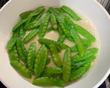 ずぼら　さやえんどうの卵とじ　麺つゆで作り方3写真